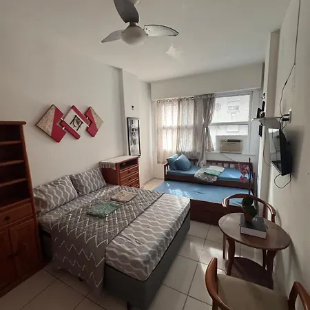 Apartamento Esquina da Praia, 2 minutos da Praia de Copacabana Posto 02-2